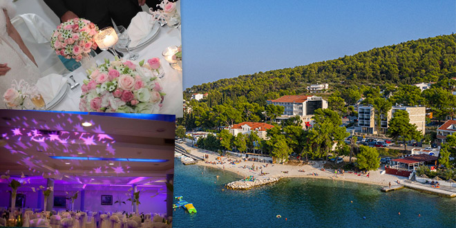 HOTEL SVETI KRIŽ Proslave vjenčanja na plaži su atrakcija!