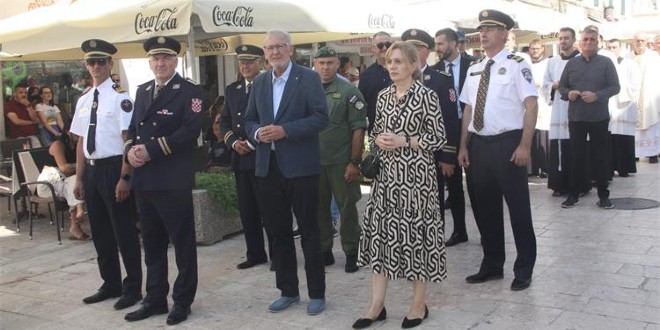 Božinović u Sinju sudjelovao na tradicionalnom hodočašću vojske, policije i branitelja