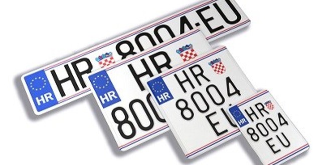 Želite imati personalizirane registarske pločice? Evo koliko ćete to platiti