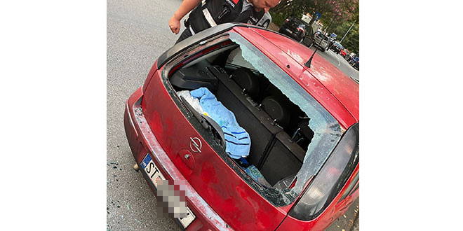 FOTO: Navijačima Hajduka na parkingu u Guimaraesu porazbijalo vozila!