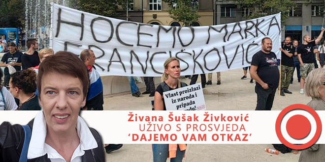 FOTO/VIDEO 'DAJEMO VAM OTKAZ' Završio zagrebački prosvjed, evo poruka