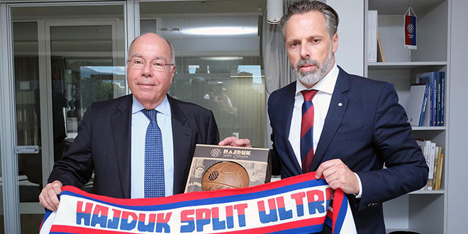 Veleposlanik Brazila u službenom posjetu Hajduku