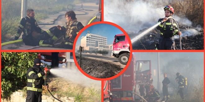 FOTO/VIDEO Veliki požar na Duilovu