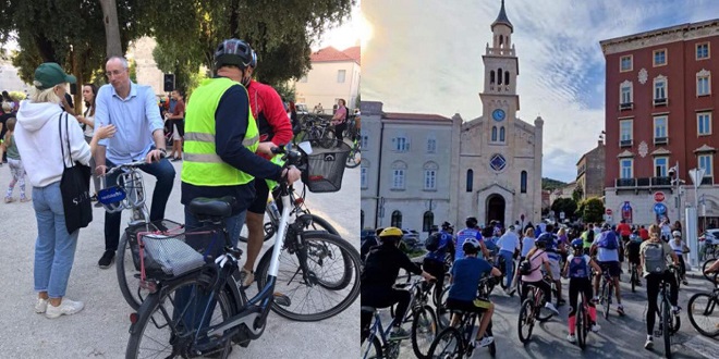 Više od 200 Splićana na Splitskoj biciklijadi, rutu odvozio i Ivica Puljak