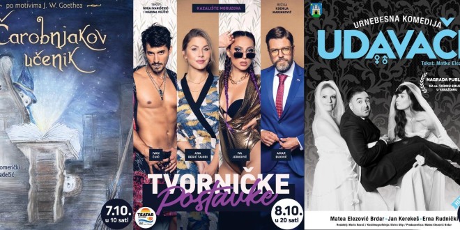 Teatar uz more najavljuje nikad bogatiji jesenski program u dvorani Lora