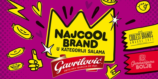 Generacija 'Z' prepoznala Gavrilović kao cool brand