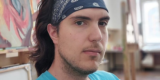 MLADI IZLAŽU Mihael Frančić: Specifičan trenutak me potaknuo da upišem srednju umjetničku školu