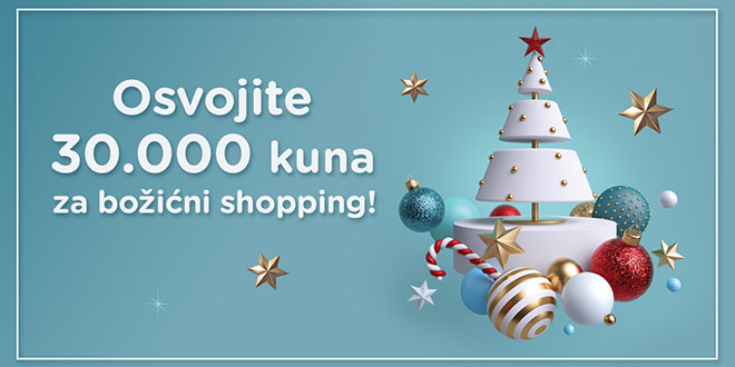 Osvojite 30.000 kuna za božićni shopping