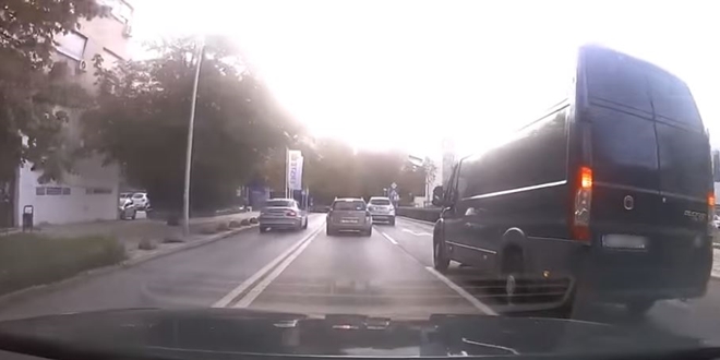 VIDEO Nevjerojatno pretjecanje u Gundulićevoj ulici
