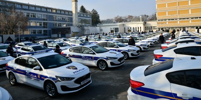 Policijski vozni park 'pojačan' sa 492 vozila vrijedna više od 140 milijuna kuna