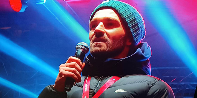 UŽIVO  Marko Livaja: Nadam se da će momci koji dolaze donijeti zlato i da ćemo za četiri godine slaviti na istom ovom mjestu!