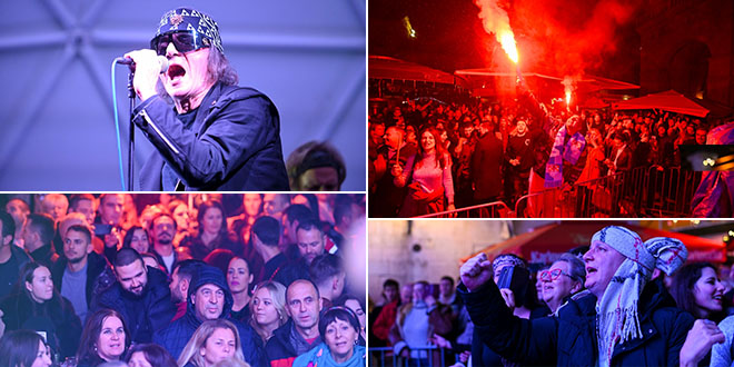 FOTOGALERIJA Jura Stublić 'zapalio' Trogir, pogledajte kako se sinoć zabavljalo...