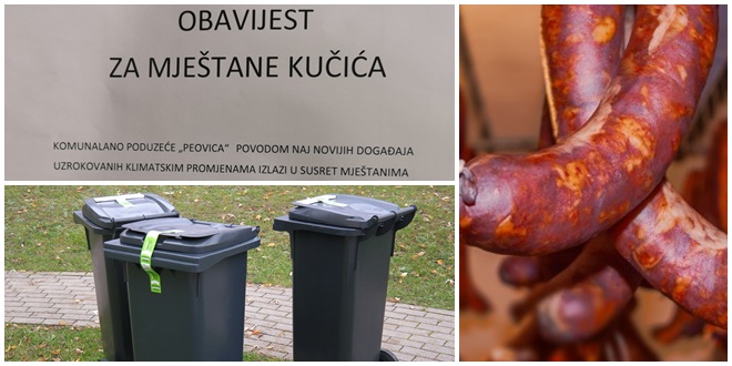 POKVARENE KOBASICE I PRŠUTI Iz Peovice se oglasili o domišljatoj šali o crvenim kantama