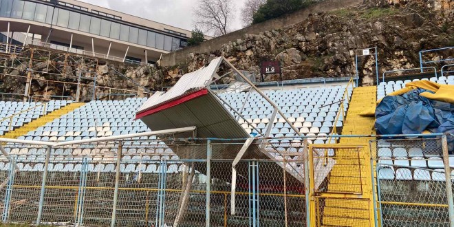 FOTO Demoliran stadion Kantrida u Rijeci