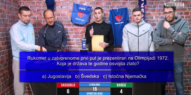 U BALUNU Sportski kviz i izvještaj o lokalnom sportu