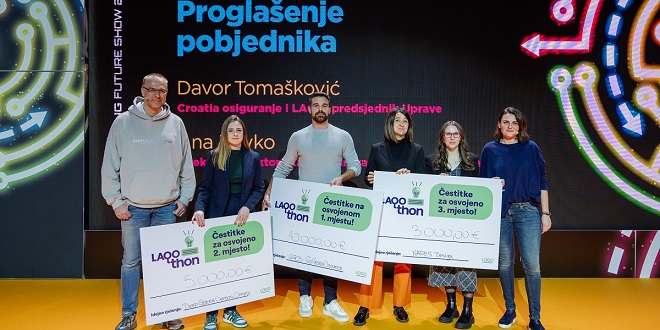 Proglašeni pobjednici LAQOthona: Nagrade osvojili projekti bazirani na ozonu, algama i zelenim otapalima