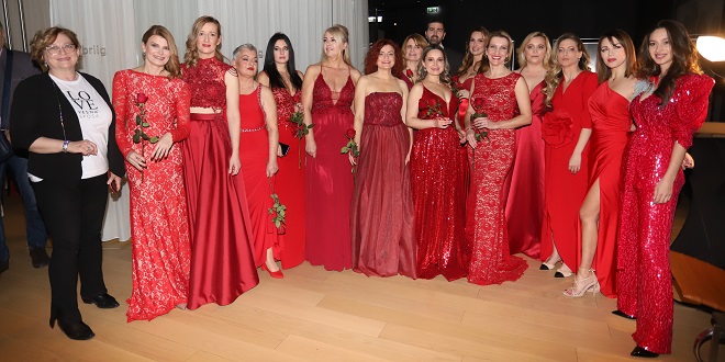 FOTOGALERIJA Dan crvenih haljina u SDP-ovoj organizaciji