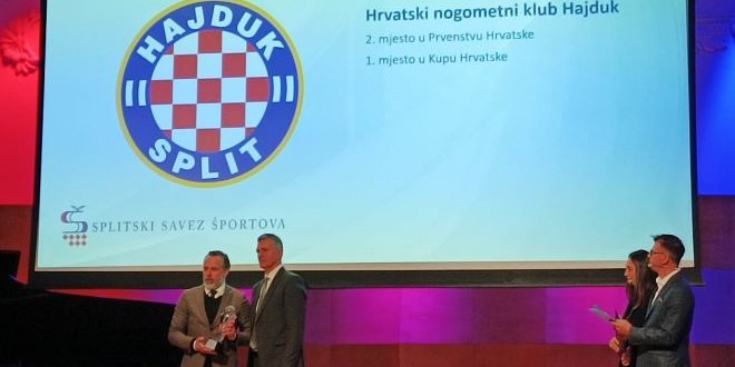 Lukša Jakobušić na tradicionalnoj dodjeli nagrada: Vjerujem u jaki i moćni Hajduk!