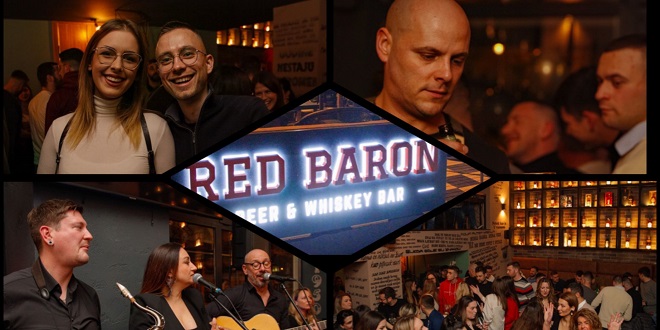 FOTOGALERIJA Red Baron - Beer & Whiskey bar otvara svoja vrata