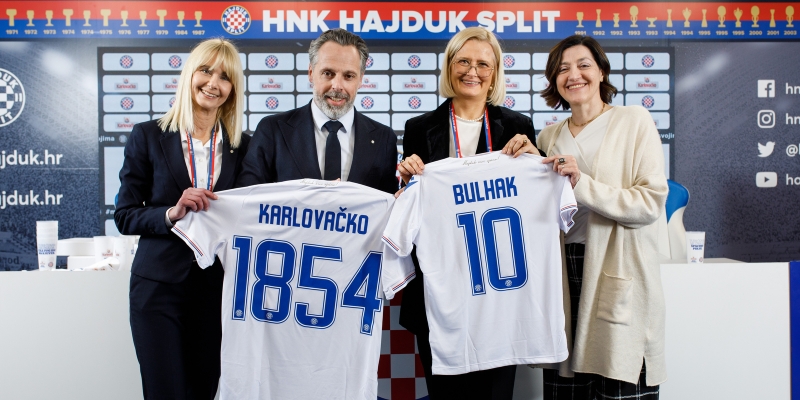 Povećan sponzorski ugovor između Hajduka i Karlovačkog