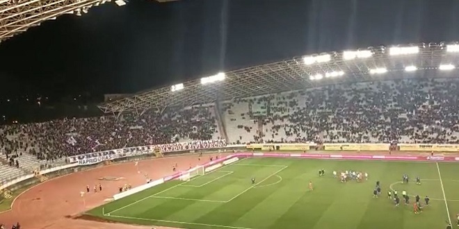 VIDEO: Torcida ispratila igrače skandiranjem 'mrzim Dinamo'
