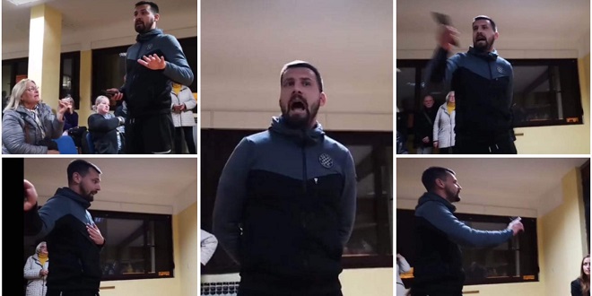 TOTALNO LUDILO U SPINUTU Ivošević došao s utakmice na raspravu oko kontejnera pa udario na predsjednika kotara: 'Bit će ti jako neugodno kada nešto pustim'