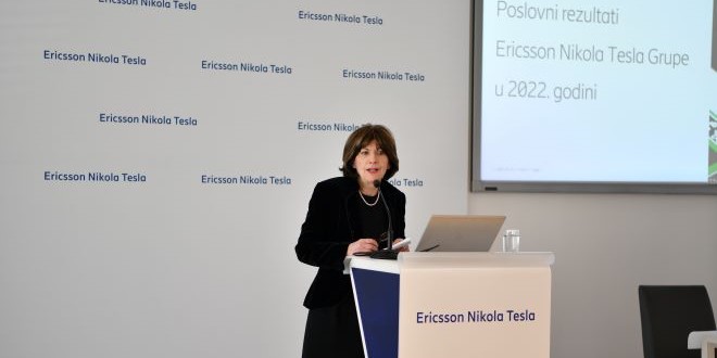 POSLOVNI REZULTATI ERICSSONA NIKOLA TESLA Prihodi od prodaje 2,24 milijarde kuna, 1,7% su viši nego prethodne godine