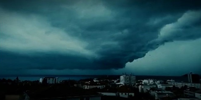 VIDEO Ledeni oblak nad Splitom