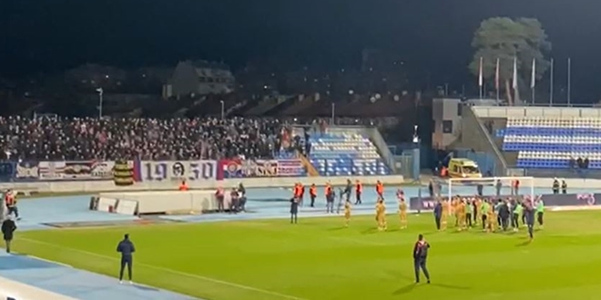 VIDEO Pogledajte kako je Torcida ispratila igrače Hajduka u Osijeku