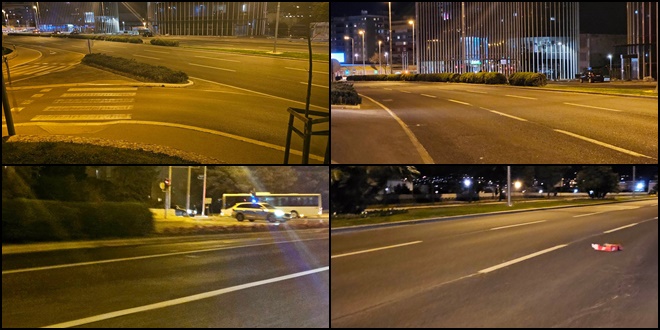 Zbog snažnog vjetra u Splitu oštećena vozila, Ulica Domovinskog rata ponovno otvorena za promet