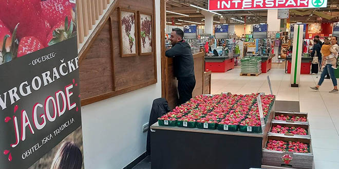 Vrgoračke jagode obitelji Erceg i ove godine u Splitu! 