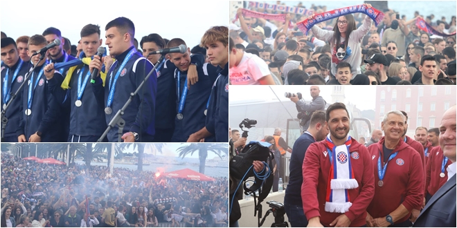 FOTO/VIDEO Jedinstveni trenuci s dočeka 'mangupčina'
