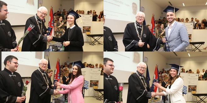 FOTOGALERIJA Promocija diplomiranih studenata Sveučilišnog odjela zdravstvenih studija