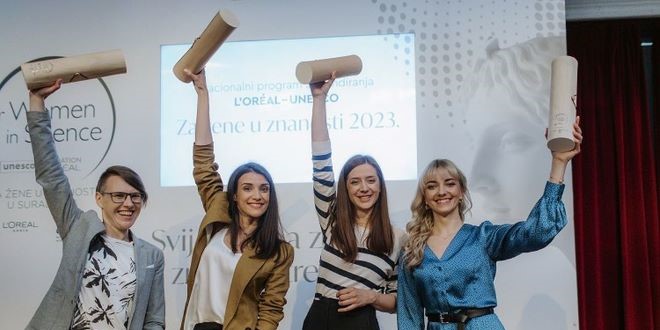 Proglašene stipendistice programa 'Za žene u znanosti', među njima Antonija Mravak sa splitskog PMF-a