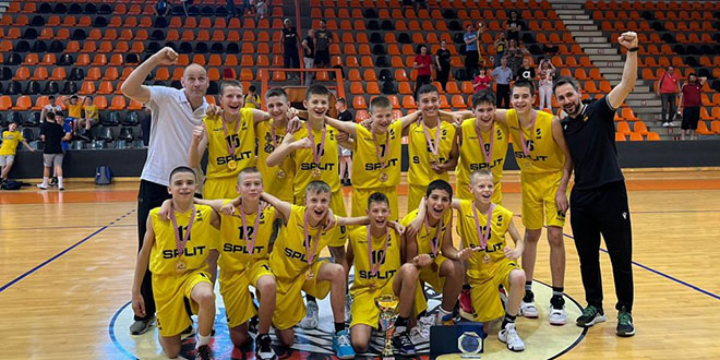 U-13 ekipa Splita osvojila prvenstvo Hrvatske!