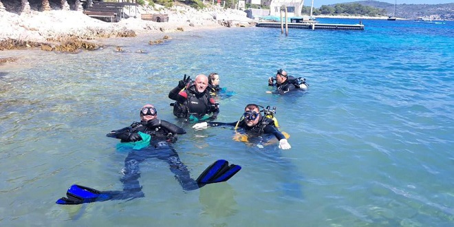 EKO AKCIJA Očišćeno morsko dno kod otoka Marinkovac