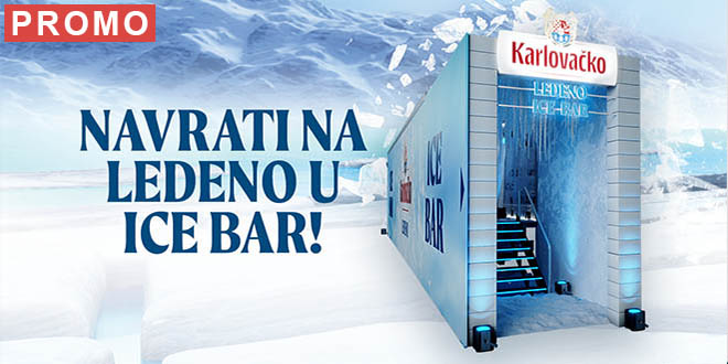 Posjeti Karlovačko ice bar i ledeno se dobro zabavi!