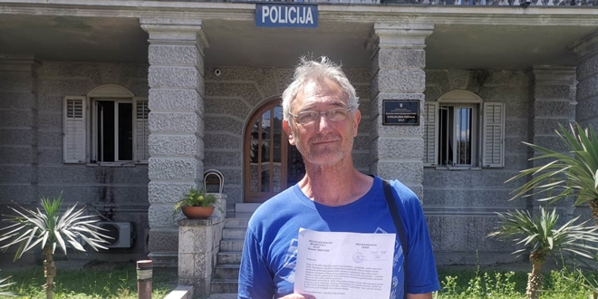 VIDEO Lovro Rumora podnio kaznenu prijavu zbog rušenja pelegrinke