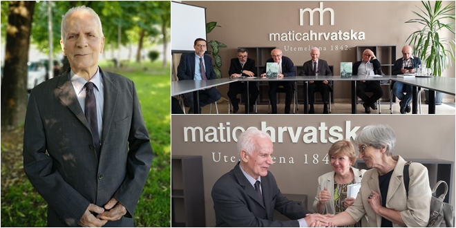 MATICA HRVATSKA Promocija monografije Antuna Česka u Zagrebu