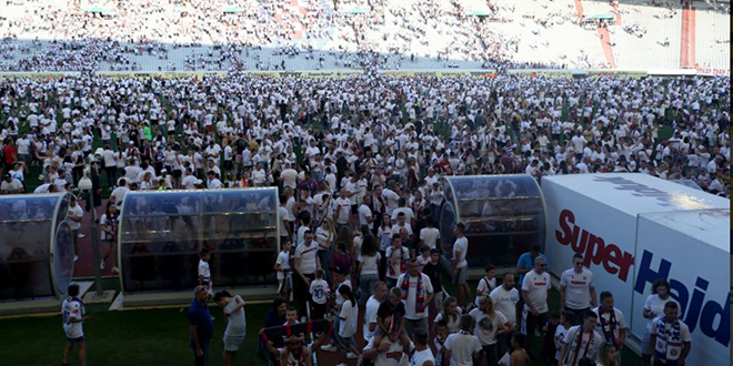 Hajduk kažnjen zbog događaja na utakmici sa Šibenikom