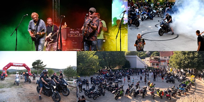 FOTOGALERIJA Klišani ponosni na svoje bikere, više od šest tisuća okupljenih na moto susretu na Kočinjem brdu