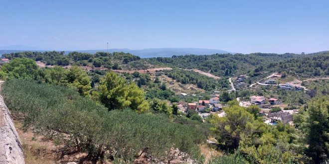 FOTO Počela gradnja obilaznice Stomorske na Šolti