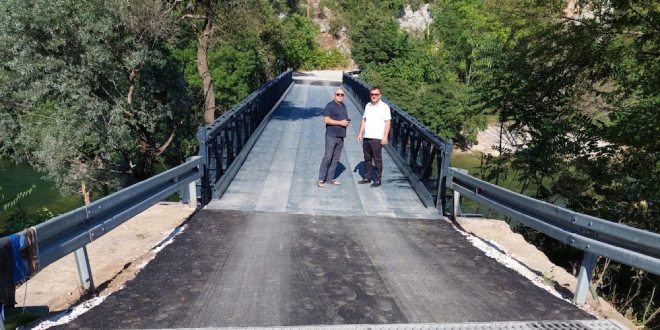 FOTO: Obnovljen most Čikotina lađa
