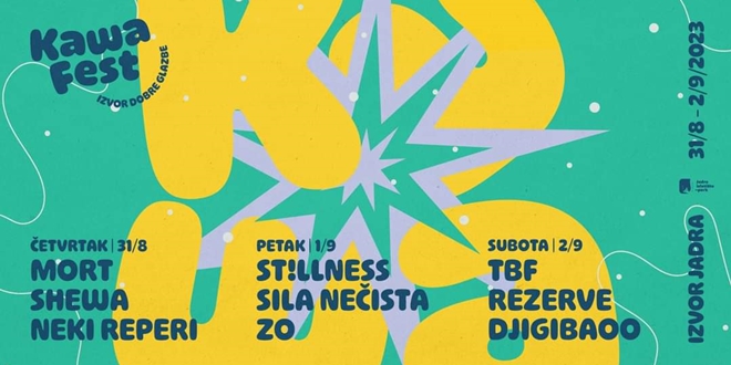 Izvor života postaje izvor dobre glazbe: Uskoro započinje trodnevni KAWA FEST na izletištu Jadro