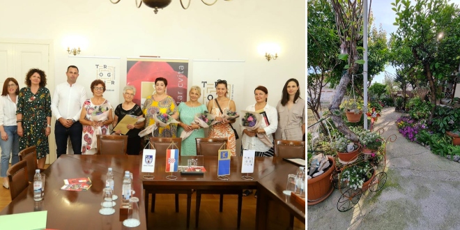 FOTOGALERIJA Nagrade za najljepšu okućnicu i balkon u Trogiru 