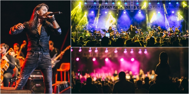 FOTOGALERIJA Bohemian Rock Symphony na Kantarevcu: Dino Jelusić oduševio kao Freddie Mercury!