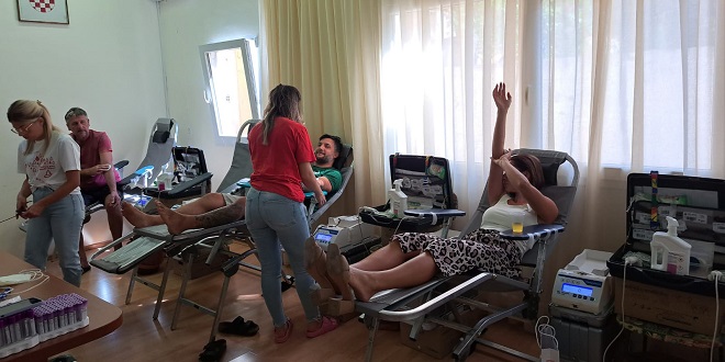 SRIJEDA Akcija darivanja krvi u GK Mertojak