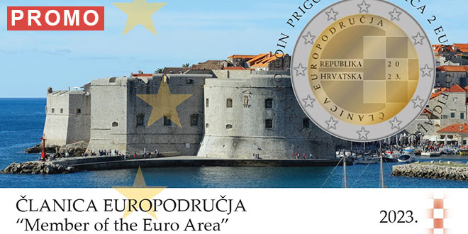 Prva hrvatska prigodna kovanica od 2 eura