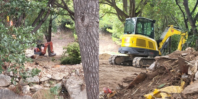 Bageri ponovno na Marjanu, Park šuma prijavila slučaj Građevinskoj inspekciji