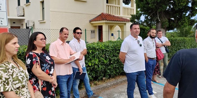 Kaštelanski gradonačelnik Ivanović sa suradnicima obišao Novi, Stari i Štafilić
